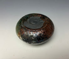 Load image into Gallery viewer, Copper Green Mini Raku AirPlant Vase #5