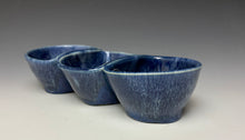 Load image into Gallery viewer, Triple Dip Dish- Deep Blue