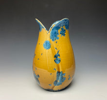 Load image into Gallery viewer, Tulip Vase- Blue and Orange #11
