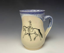 Load image into Gallery viewer, Dressage Horse and Rider Mug - Purple