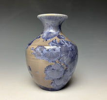 Load image into Gallery viewer, Periwinkle Crystalline Mini Vase 2