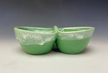 Load image into Gallery viewer, Double Dip Dish- Bermuda Green