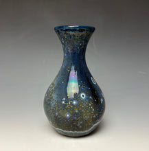 Load image into Gallery viewer, Cobalt Galaxy Crystalline Glazed Vase 13