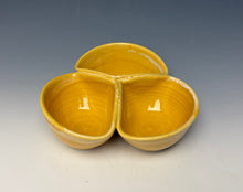 Load image into Gallery viewer, Triple Dip Dish- Sunshine Yellow