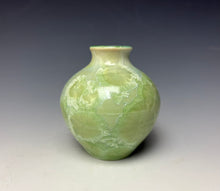 Load image into Gallery viewer, Crystalline Glazed Mini Vase - Mint Green 6