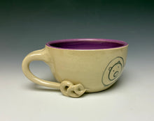 Load image into Gallery viewer, PIGGERY- Soup mug in Purple