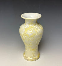 Load image into Gallery viewer, Crystalline Vase in Ivory