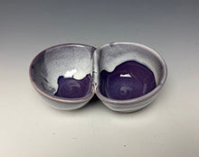 Load image into Gallery viewer, Double Dip Dish- Purple