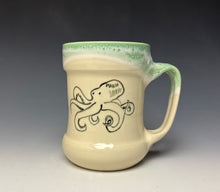 Load image into Gallery viewer, Octopus Mug- Bermuda Green