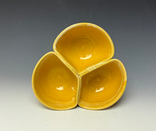 Load image into Gallery viewer, Triple Dip Dish- Sunshine Yellow