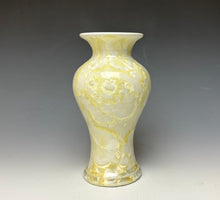 Load image into Gallery viewer, Crystalline Vase in Ivory 2