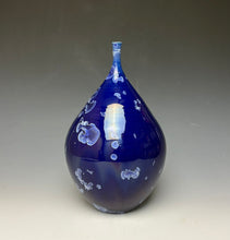 Load image into Gallery viewer, Winter Sky Blue Crystalline Teardrop