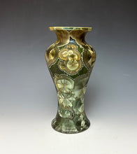 Load image into Gallery viewer, Iron Galaxy Crystalline Glazed Vase 3