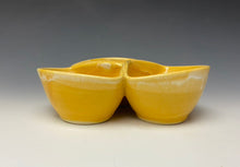 Load image into Gallery viewer, Triple Dip Dish- Sunshine Yellow