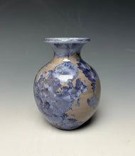 Load image into Gallery viewer, Periwinkle Crystalline Mini Vase 3