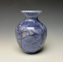 Load image into Gallery viewer, Periwinkle Crystalline Mini Vase