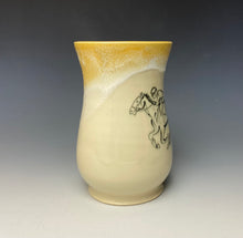 Load image into Gallery viewer, Galloping Horse & Rider Mug - Sunshine Yellow