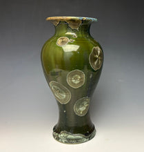 Load image into Gallery viewer, Iron Galaxy Crystalline Glazed Vase