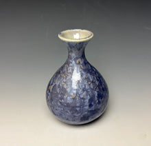 Load image into Gallery viewer, Periwinkle Crystalline Mini Vase 4