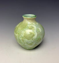 Load image into Gallery viewer, Crystalline Glazed Mini Vase - Mint Green 6