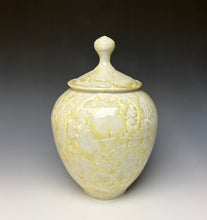 Load image into Gallery viewer, Ivory Crystalline Jar