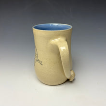 Load image into Gallery viewer, French Pig Mug- Light Blue