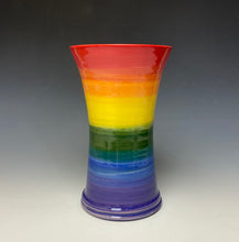Load image into Gallery viewer, Rainbow Vase - Red Top