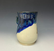 Load image into Gallery viewer, Gold Jumping Horse & Rider Mug- Galaxy Blue #1