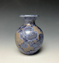 Load image into Gallery viewer, Periwinkle Crystalline Mini Vase 3