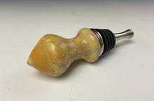 Load image into Gallery viewer, Crystalline Glazed Bottle Stopper- Gold #2