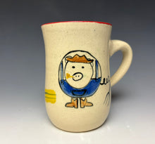 Load image into Gallery viewer, Farmer Pig Mug- Red