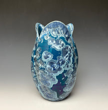 Load image into Gallery viewer, Tulip Vase- Atlantic Storm Blue #1