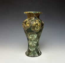 Load image into Gallery viewer, Iron Galaxy Crystalline Glazed Vase 3