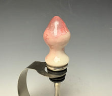 Load image into Gallery viewer, Crystalline Glazed Bottle Stopper- Pink 2