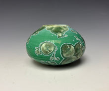 Load image into Gallery viewer, Emerald Green Crystalline Glazed Mini Vase 9