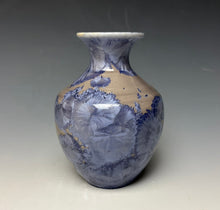 Load image into Gallery viewer, Periwinkle Crystalline Mini Vase 2