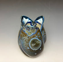 Load image into Gallery viewer, Tulip Vase- Cobalt Galaxy #1