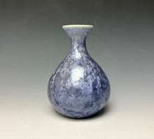 Load image into Gallery viewer, Periwinkle Crystalline Mini Vase 4