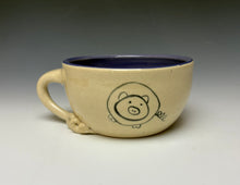 Load image into Gallery viewer, PIGGERY- Soup mug in Amethyst