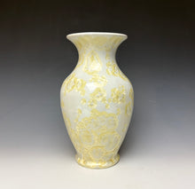 Load image into Gallery viewer, Crystalline Vase in Ivory 4