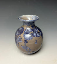 Load image into Gallery viewer, Periwinkle Crystalline Mini Vase 3