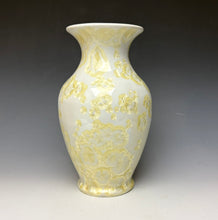 Load image into Gallery viewer, Crystalline Vase in Ivory 4