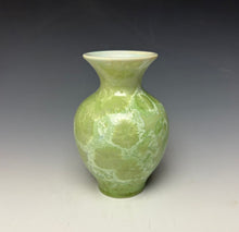 Load image into Gallery viewer, Crystalline Glazed Mini Vase - Mint Green 7
