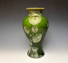 Load image into Gallery viewer, Iron Galaxy Crystalline Glazed Vase 2