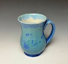 Load image into Gallery viewer, Crystalline Glazed Mug 14 oz- Teal #3