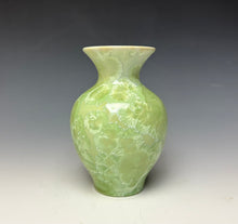 Load image into Gallery viewer, Crystalline Glazed Mini Vase - Mint Green 7
