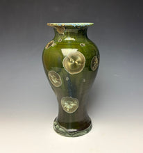 Load image into Gallery viewer, Iron Galaxy Crystalline Glazed Vase