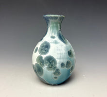 Load image into Gallery viewer, Bluestone Crystalline Glazed Mini Vase 2