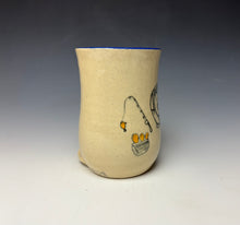 Load image into Gallery viewer, Fisherman Pig Mug - Blue