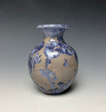 Load image into Gallery viewer, Periwinkle Crystalline Mini Vase 3